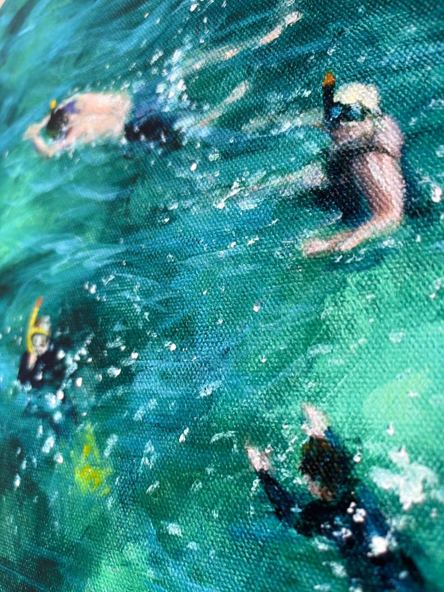 "Family Snorkel" Print