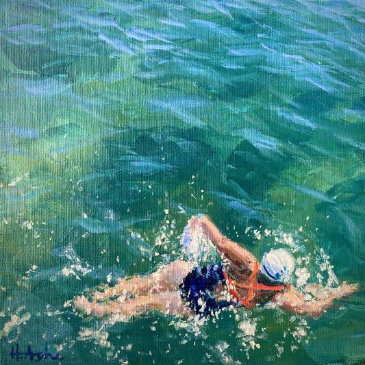 "Brighton Swim" Print